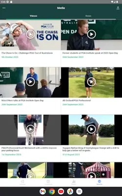 PGA Tour of Australasia android App screenshot 0