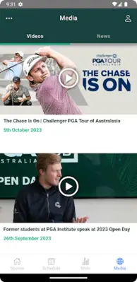 PGA Tour of Australasia android App screenshot 12