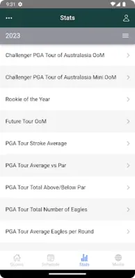 PGA Tour of Australasia android App screenshot 13