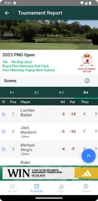 PGA Tour of Australasia android App screenshot 14