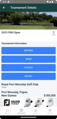 PGA Tour of Australasia android App screenshot 15