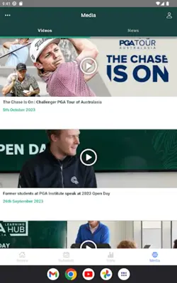 PGA Tour of Australasia android App screenshot 6